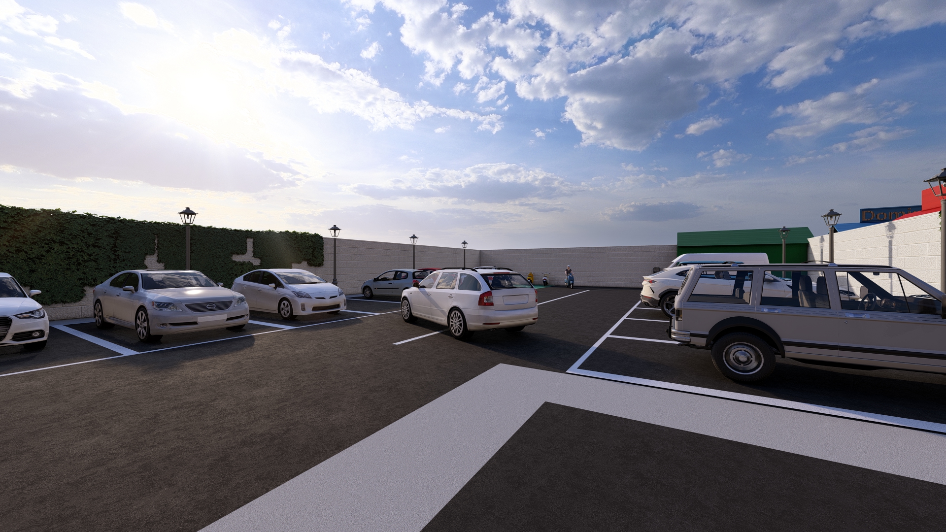 Bohios parking